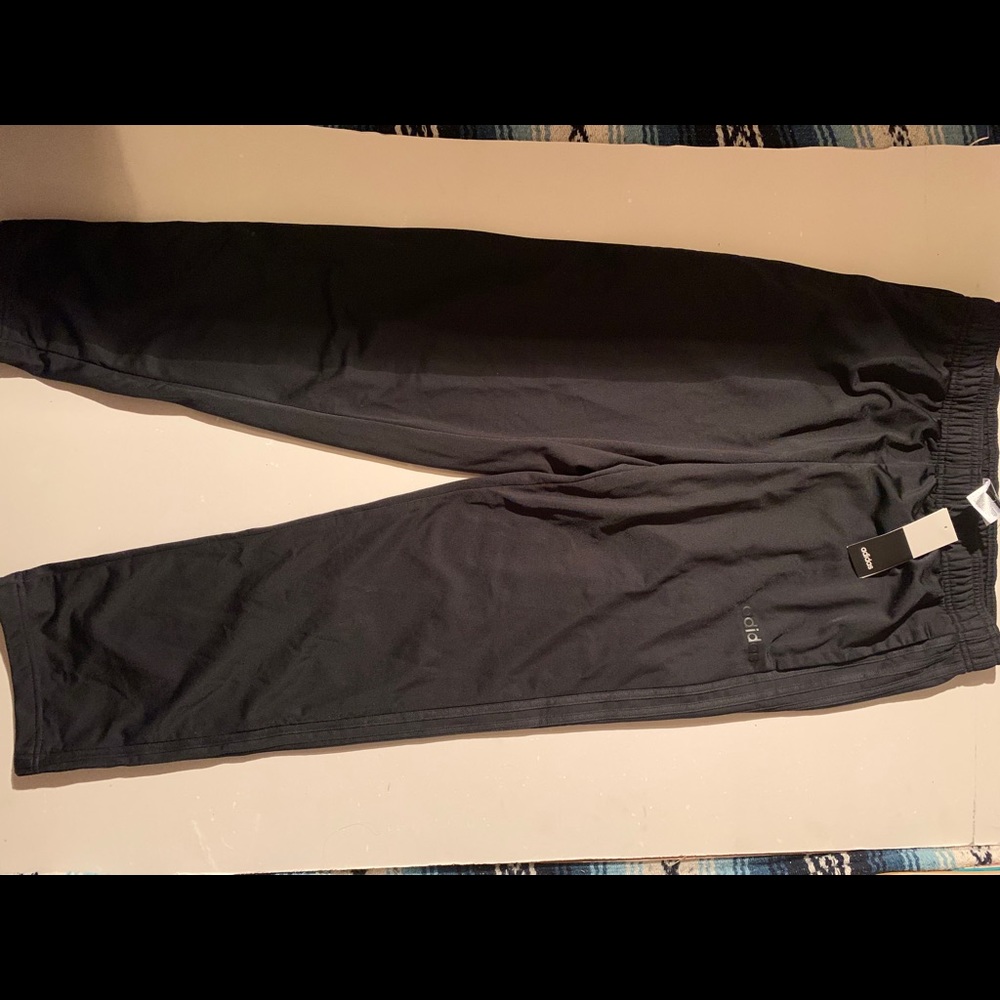 addidas sweat pants all black